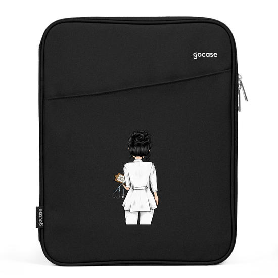 Capa Para Notebook Slim - Garota profissões