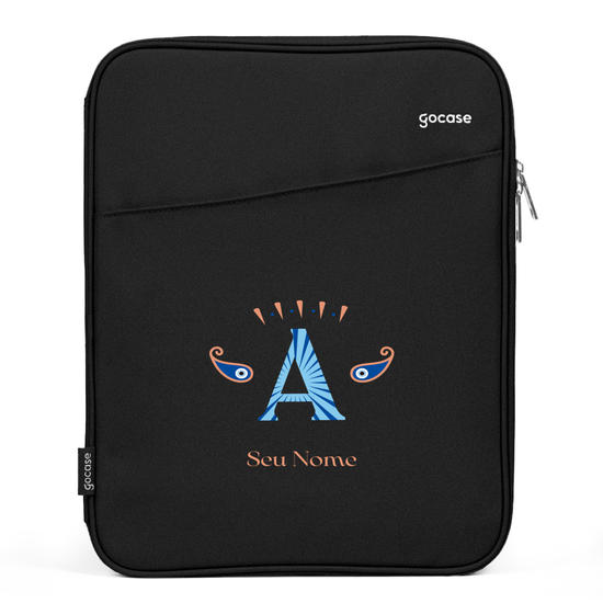 Capa Para Notebook Slim - Inicial Que Tudo Vê