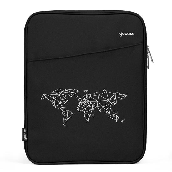 Capa Para Notebook Slim - Mapa geométrico
