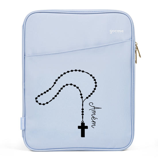 Capa Para Notebook Slim - Terço e Amém