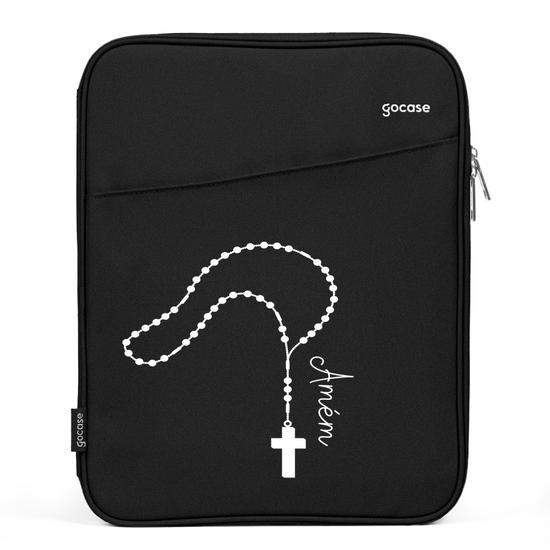 Capa Para Notebook Slim - Terço e Amém