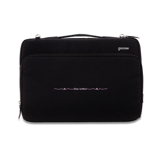 Capa para Notebook Smart - Corações com Nome Vertical
