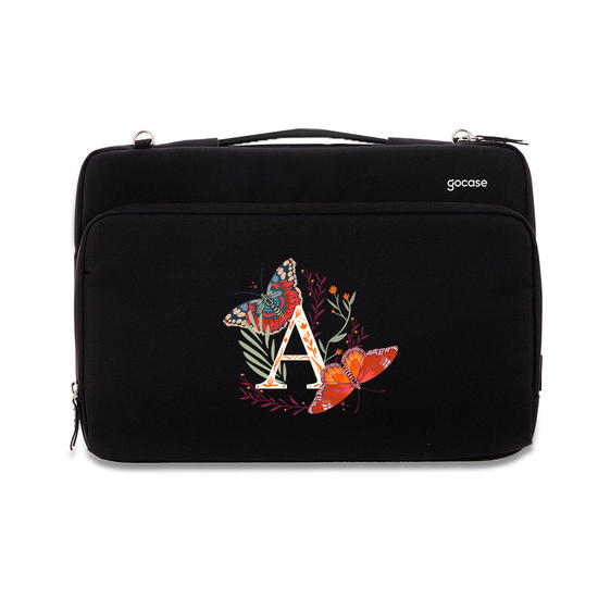Capa para Notebook Smart - inicial com borboletas