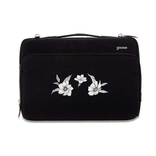 Capa para Notebook Smart - Inicial Flores Minimalista