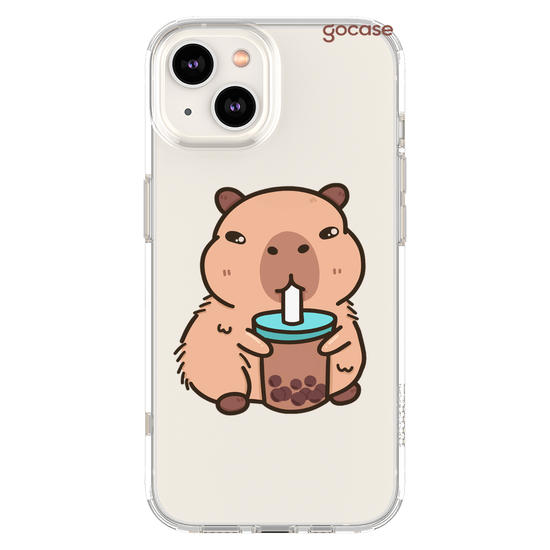 Capinha para celular  Capivara Bubble Tea