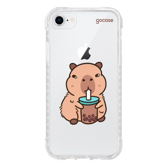 Capinha para celular  Capivara Bubble Tea