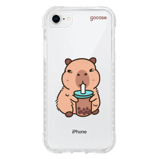 Capinha para celular  Capivara Bubble Tea