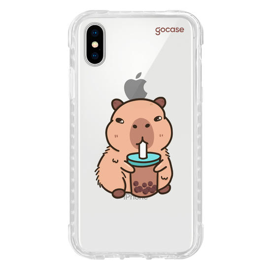 Capinha para celular  Capivara Bubble Tea