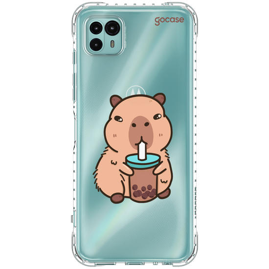 Capinha para celular  Capivara Bubble Tea