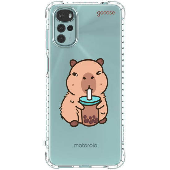 Capinha para celular  Capivara Bubble Tea