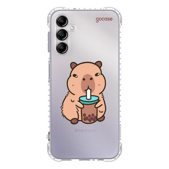 Capinha para celular  Capivara Bubble Tea