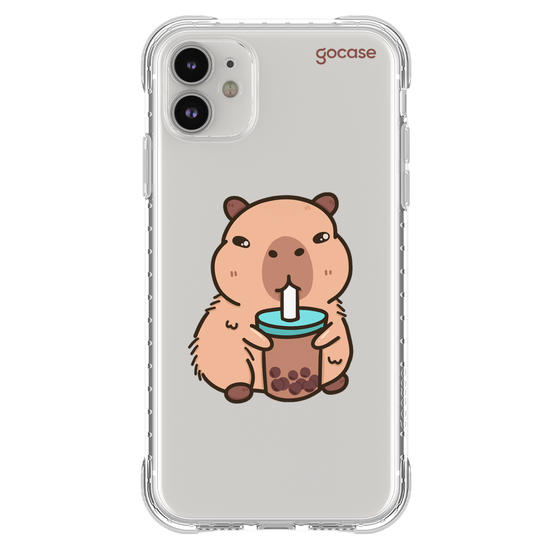 Capinha para celular  Capivara Bubble Tea