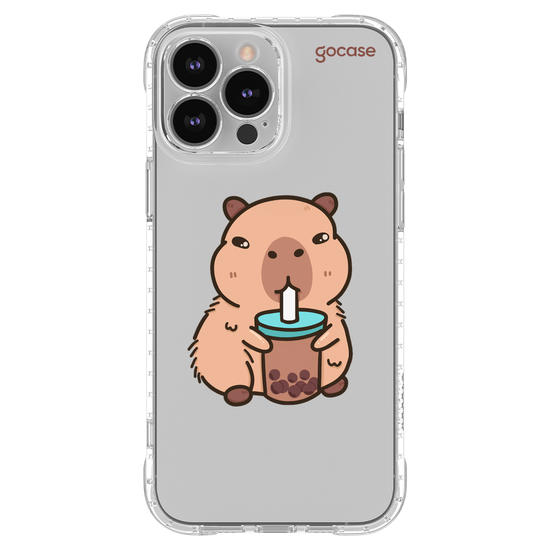 Capinha para celular  Capivara Bubble Tea