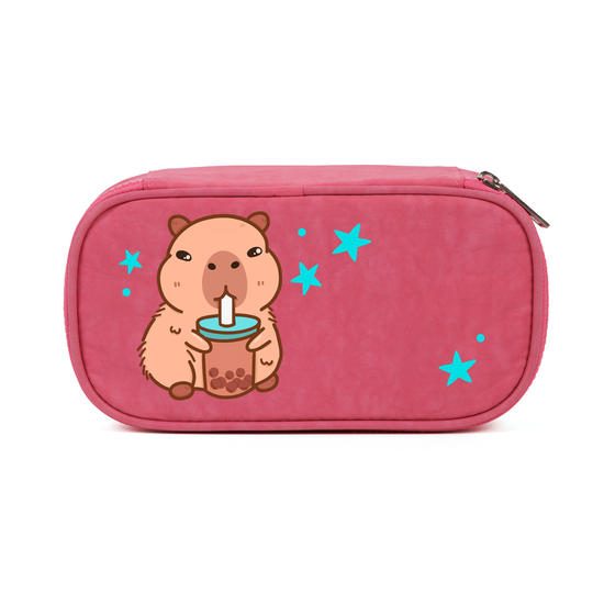 Estojo Box Fun - Capivara Bubble Tea