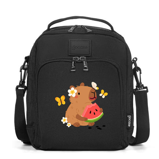 Bolsa Térmica Fun - Capivara Floral e Borboletas