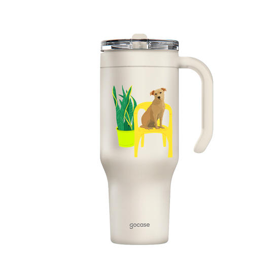 Copo Térmico Life - Caramelo De Boa