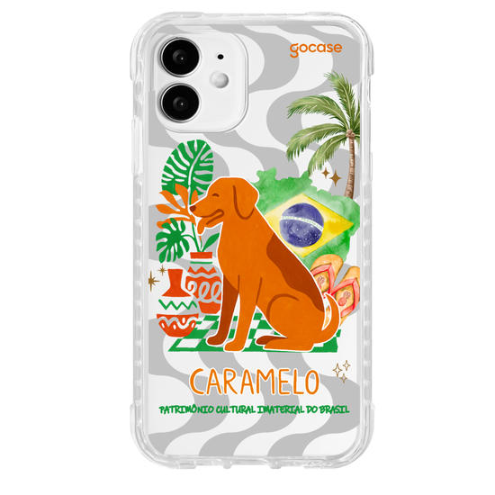 Capinha para celular  Cachorro Caramelo - Patrimônio do Brasil