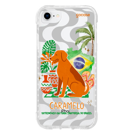 Capinha para celular  Cachorro Caramelo - Patrimônio do Brasil