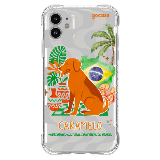 Capinha para celular  Cachorro Caramelo - Patrimônio do Brasil