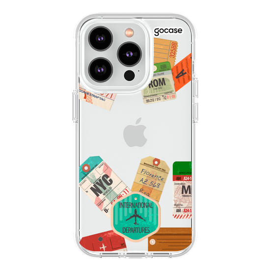 Capinha para celular Carimbos de Viagem Manuscrita