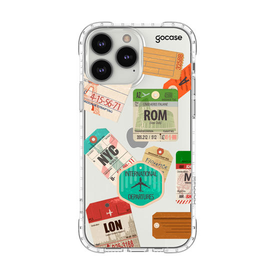 Capinha para celular Carimbos de Viagem
