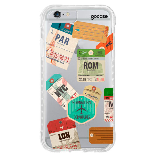 Capinha para celular Carimbos de Viagem