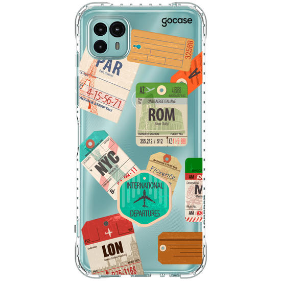 Capinha para celular Carimbos de Viagem