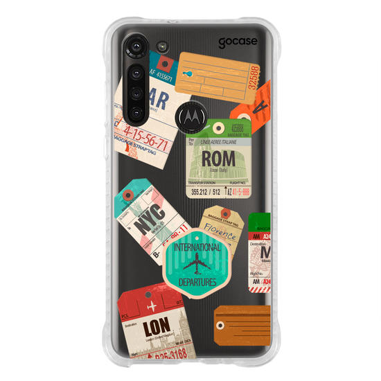 Capinha para celular Carimbos de Viagem