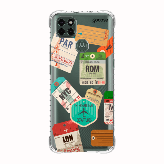 Capinha para celular Carimbos de Viagem
