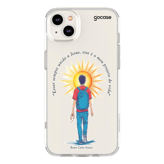 Capinha para celular  Carlo Acutis - Projeto de Vida