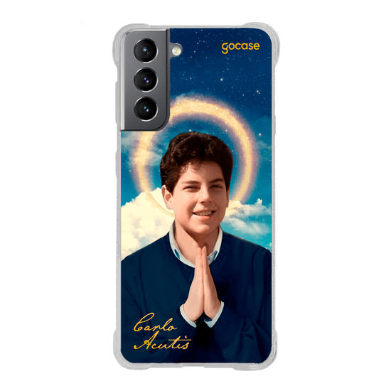 Capinha para celular  Carlo Acutis - Céu
