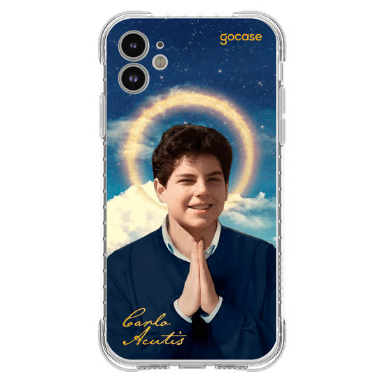 Capinha para celular  Carlo Acutis - Céu