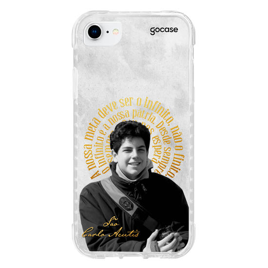 Capinha para celular  Carlo Acutis - Infinito