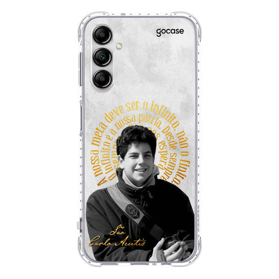 Capinha para celular  Carlo Acutis - Infinito