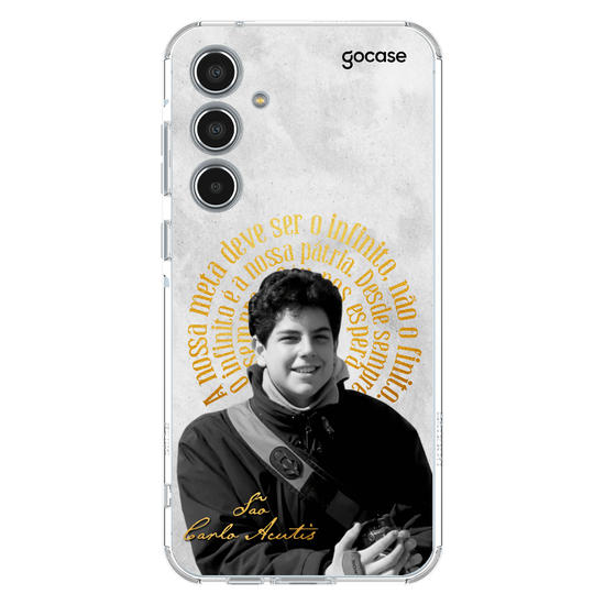 Capinha para celular  Carlo Acutis - Infinito