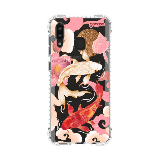 Capinha para celular Lago de Carpas