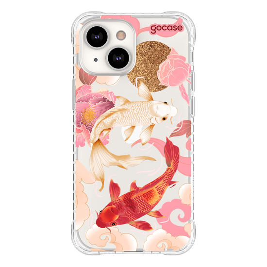 Capinha Para Celular -  Lago de Carpas