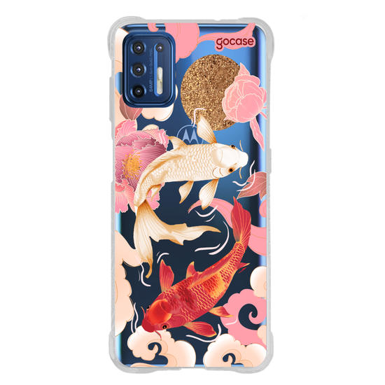 Capinha para celular Lago de Carpas
