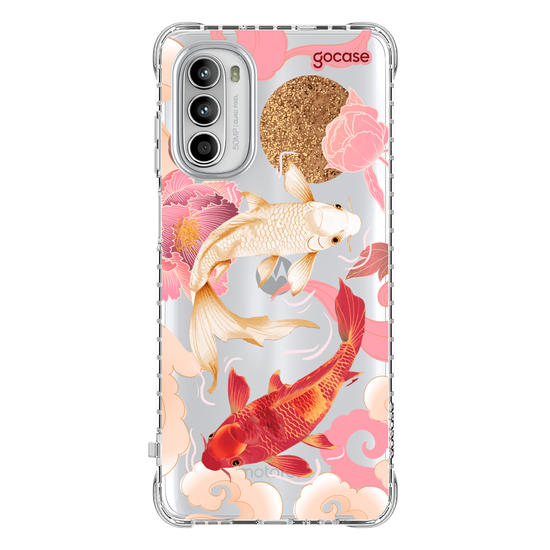 Capinha para celular Lago de Carpas