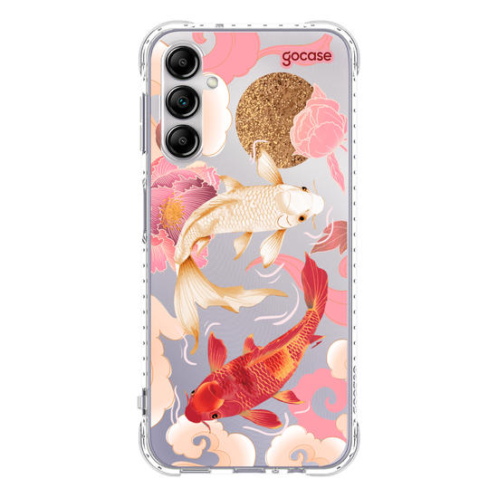 Capinha para celular Lago de Carpas