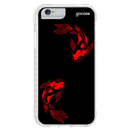 Capinha para celular Carpas Vermelhas
