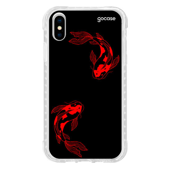 Capinha para celular Carpas Vermelhas