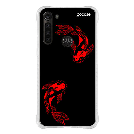 Capinha para celular Carpas Vermelhas