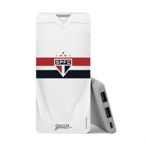 Power Bank Slim Portable Charger (5000mAh) - São Paulo - Uniforme Frontal 1 (2019)