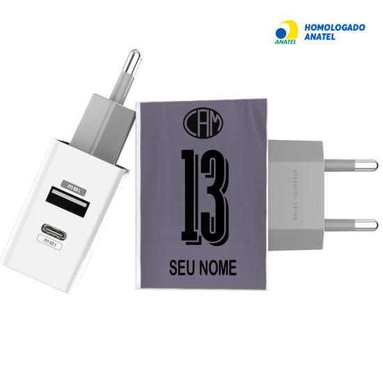 Carregador Turbo Power 18W Gocase - Iphone / Android - Uniforme 3 2020