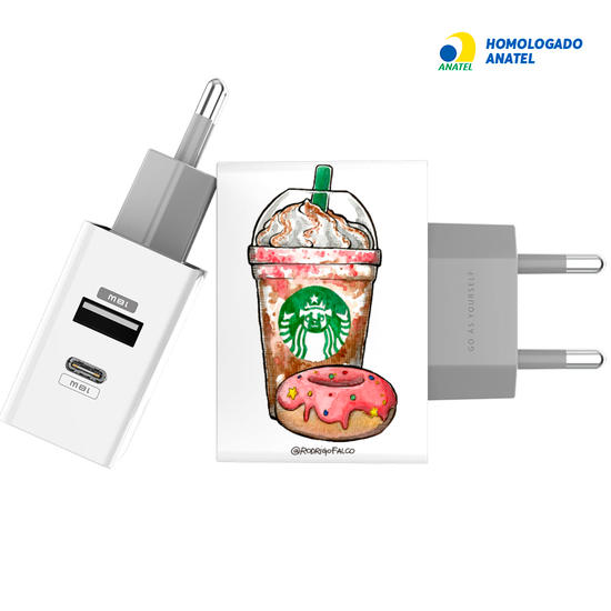Carregador Turbo Power 18W Gocase - Iphone / Android - Pugbucks