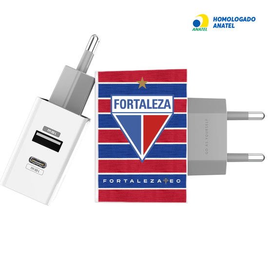 Carregador de Parede para iPhone/Android - Carregador Turbo Power 18W Gocase - Iphone / Android - Fortaleza - Tradição 2022 Escudo