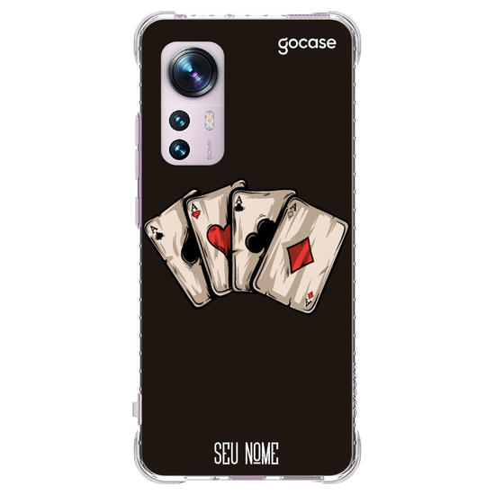 Capinha para celular Cartas