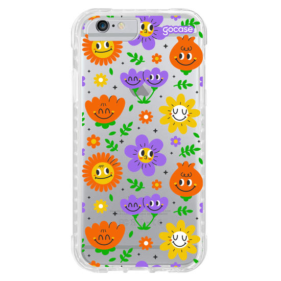 Capinha para celular  Cartoon Kawaii Smile Face
