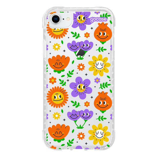Capinha para celular  Cartoon Kawaii Smile Face